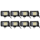 8X5 Inch Led Work Light Bar Flood Beam Reverse Driving Lights Offroad 4WD