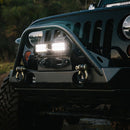 2x 5inch LED Work Light Bar Flood Beam Reverse Driving Lights Offroad 4WD