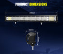 28Inch Philips LED Light Bar Flood Spot Combo Offroad Driving Lamp 4WD 4x4