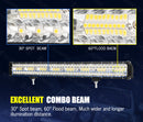 23Inch Cree Led Light Bar Spot Flood Combo Driving Lamp SUV Truck Offroad 4X4