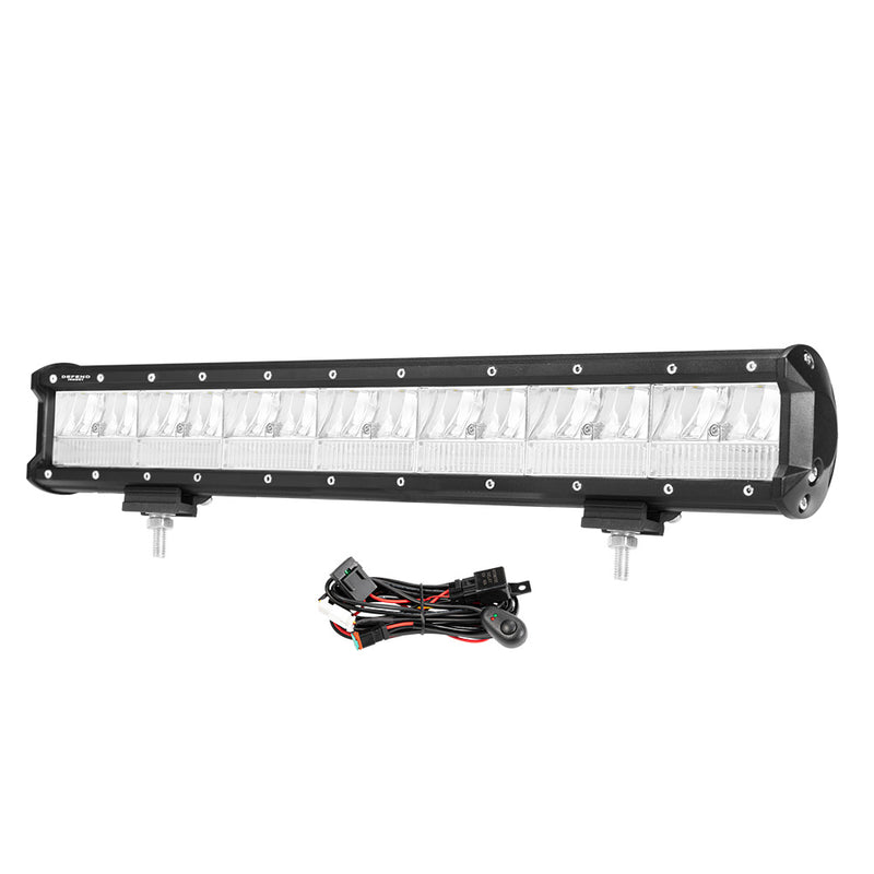 DEFEND 20inch Cree LED Light Bar Spot Flood Driving Lamp Offroad 4WD SUV Truck