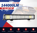 20INCH 780W LIGHT BAR CREE SPOT FLOOD COMBO OFFROAD WORK DRIVING 380@1LUX