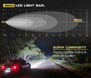 30inch LED Light Bar Slim Single Row Work Driving Lamp 4X4 Offroad