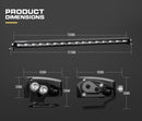 30inch LED Light Bar Slim Single Row Work Driving Lamp 4X4 Offroad