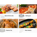 Devanti 17L Electric Convection Oven Air Fryer- White