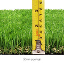 Synthetic 30mm  1.9mx5m 9.5sqm Artificial Grass Fake Turf 4-coloured Plants Plastic Lawn