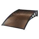 Window Door Awning Door Canopy Outdoor Patio Cover Shade 1.5mx1m DIY BR