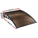 Window Door Awning Door Canopy Outdoor Patio Cover Shade 1.5mx1m DIY BR