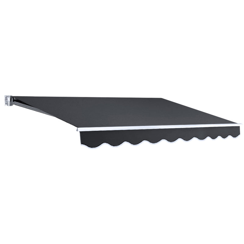 Retractable Outdoor Arm Awning 2.5 x 2M - Grey