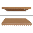 3M x 2.5M Outdoor Folding Arm Awning - Beige