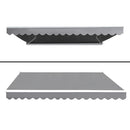 4M x 2.5M Outdoor Folding Arm Awning - Pegru