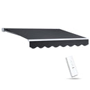 Motorised 2x1.5m Folding Arm Awning - Grey