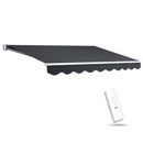 Motorised 2.5x2m Folding Arm Awning - Grey