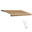 Motorised 3x2.5m Folding Arm Awning - Beige