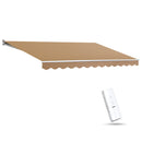 Motorised 4x3m Folding Arm Awning - Beige