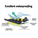 2.4m x 2.1m Retractable Fixed Pivot Arm Awning - Grey