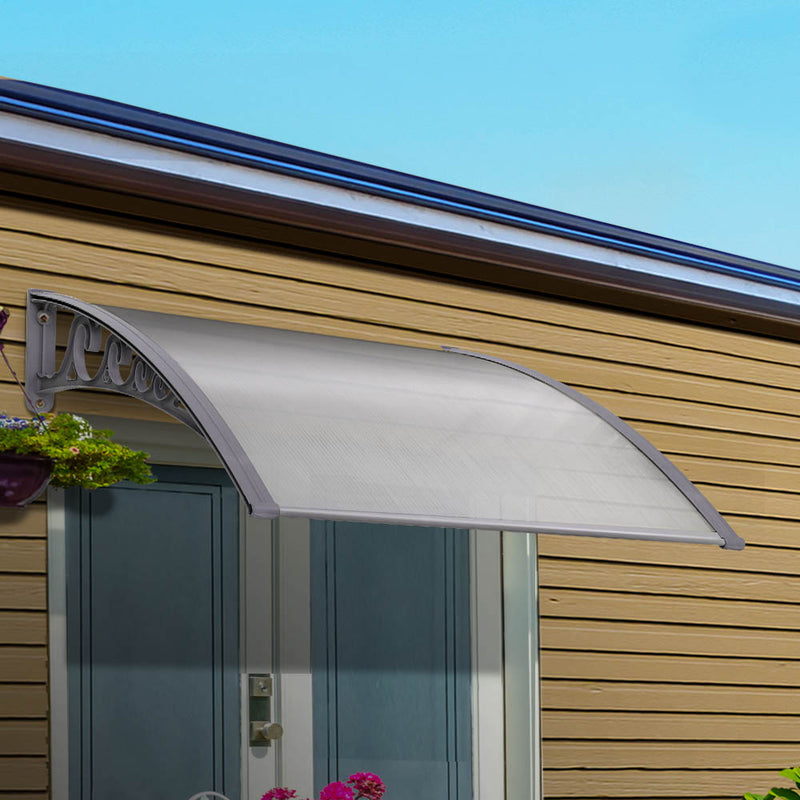 DIY Window Door Awning Transparent 1 x 1M