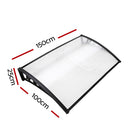 1X1.5M Window Door Awning Canopy Rain Cover Sun Shield