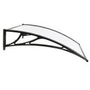 DIY Window Door Awning Shade 1 x 2m - Transparent