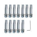 2X6M Retractable Side Awning Garden Patio Shade Screen Panel Grey