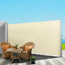 Retractable Side Awning Shade 2 x 3m - Beige