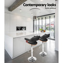 Wooden Bar Stool - Black