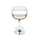 Wooden Bar Stool - White