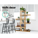 Bamboo Wooden Plant Stand Garden Planter Flower Pots Stand Shelf