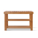 Bamboo Shoe Rack Wooden Seat Bench Organiser Shelf Stool