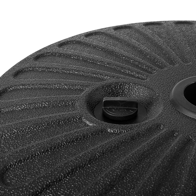 Outdoor Pole Umbrella Stand Base Pod Sand/Water Patio Cantilever Offset