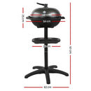 Portable Electric BBQ With Stand