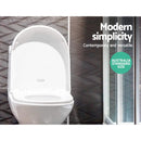 Soft-close Toilet Seat Cover U Shape Universal Fitting Bathroom Accessory