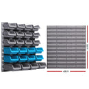 44 Bin Wall Mounted Rack Storage Organiser