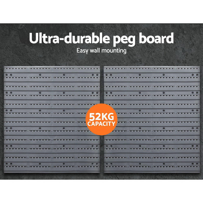 44 Bin Wall Mounted Rack Storage Organiser