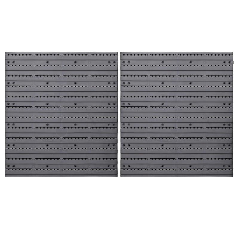 96 Storage Bin Rack Wall-Mounted Tool Parts Garage Shelving Organiser