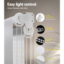 Roller Blinds Blockout Blackout Curtains Window Double Dual Shades 1.8X2.1M WHWH