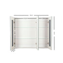 Bathroom Vanity Mirror with Storage Cabinet - White