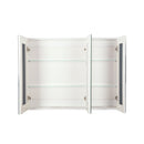 Bathroom Vanity Mirror with Storage Cabinet - White