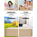 Air Bed Inflatable Mattress Fortech Built-in AC Pump Home Sleeping