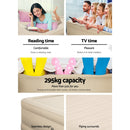 Queen Air Bed Inflatable Home Blow Up Mattress Built-in Pump