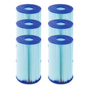 Filter Cartridge 6X For Above Ground Swimming Pool 2500GPH Filter Pump
