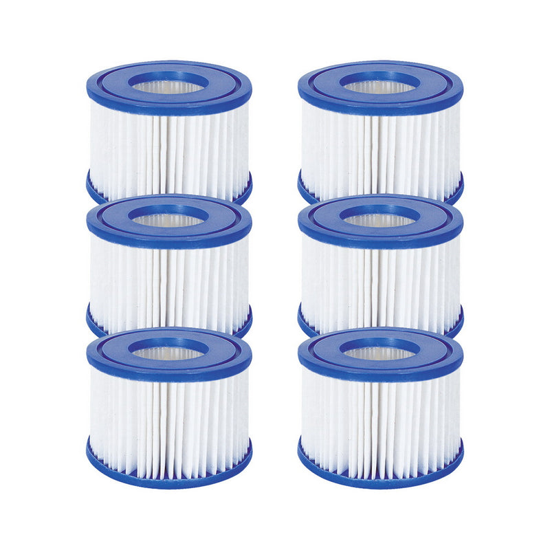 6X Filter Cartridge For Lay-Z-Spa Lay Z Spa Pool Cartridge Filter