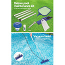 Swimming Pool Cleaner Set Vacuum Maintenance Kit/Floater/Thermometer