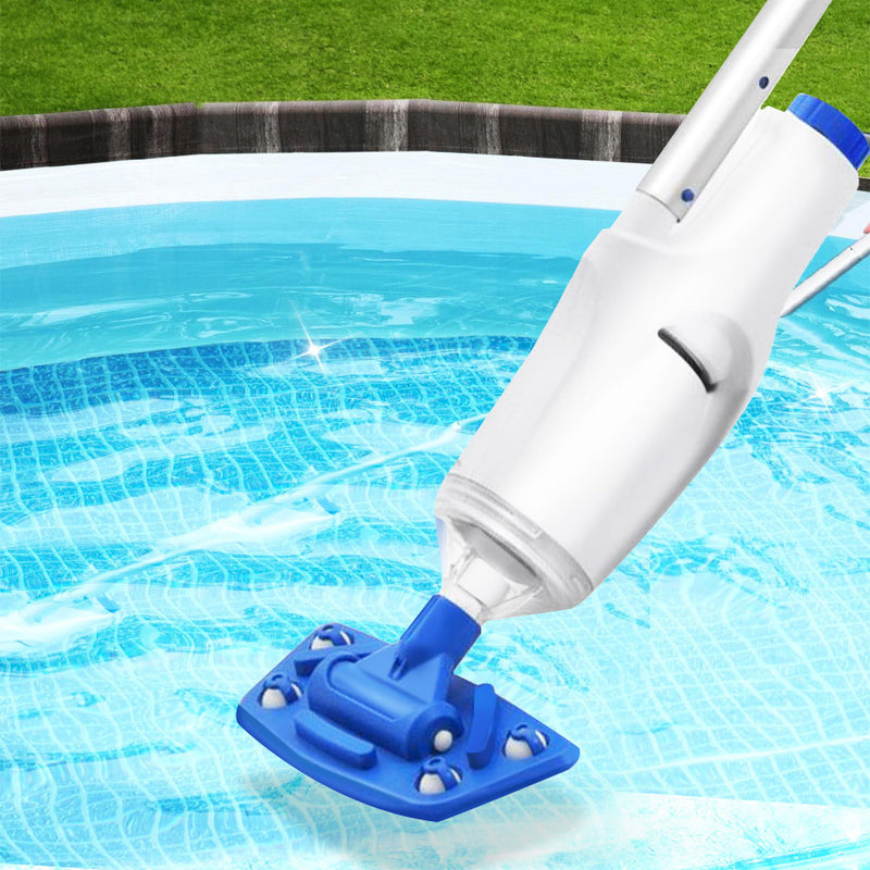 Automatic Pool Cleaner Vacuum Sucker Cordless With Pole Rechargeable