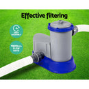 1500 GPH Filter Pump Swimming Pool Cleaner