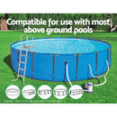 2500 GPH Filter Pump Swimming Pool Cleaner