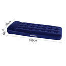 Single Size Inflatable Air Mattress - Navy