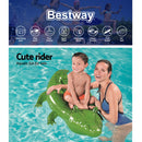 Inflatable Pool Float Crocodile Rider 168cm Pool Toy Play Pool