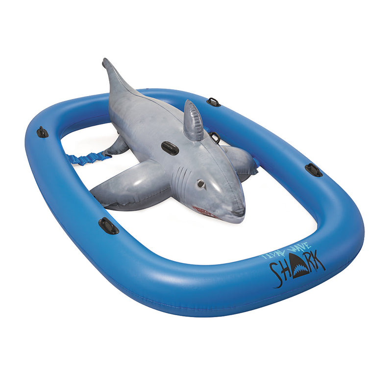 3.1m Inflatable Pool Floating Raft Bull Riding Toy Raft Float Play Pool