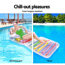 Floating Inflatable Float Floats Floaty Lounger Pool Bed Seat Toy Play